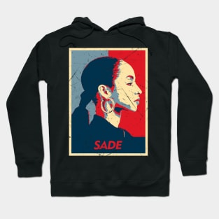 Retro Pop Art Style Sade Hoodie